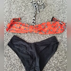 Joe boxer swim suit checkered flag size L
